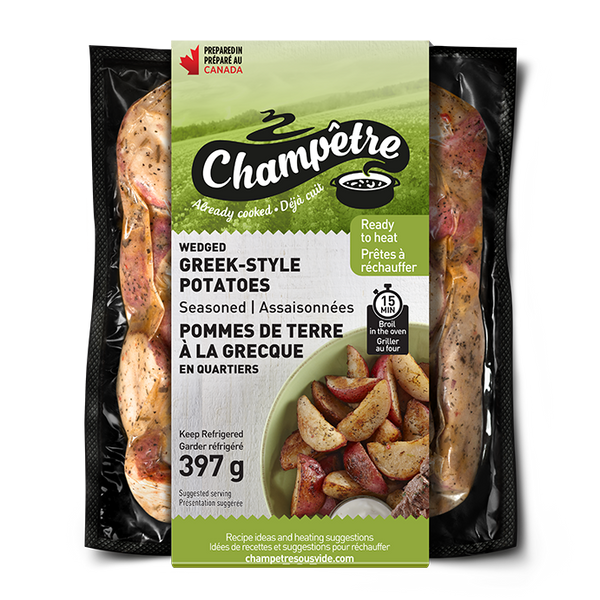 Pommes de terre à la grecque-Produit du Québec